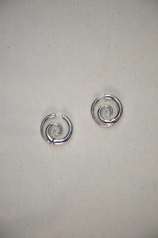 Spiral Earrings, Petite
