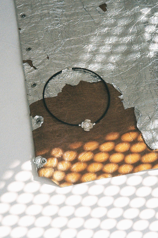 Crystal Flower Choker