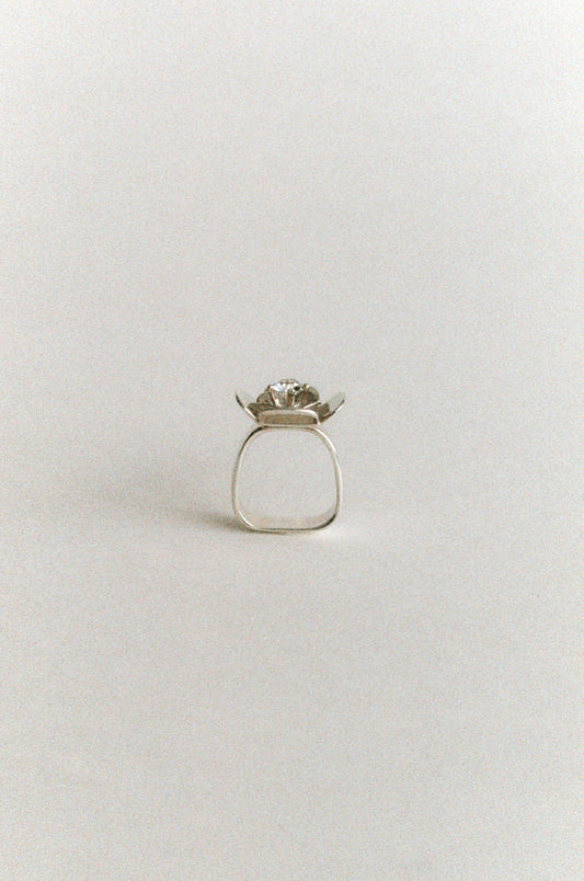 Crystal Flower Ring