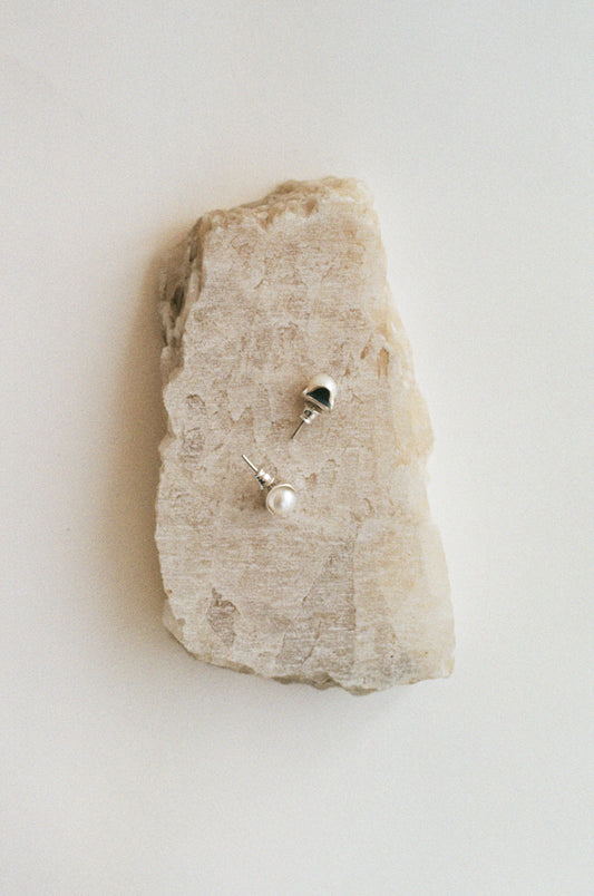 Framed Pearl Studs