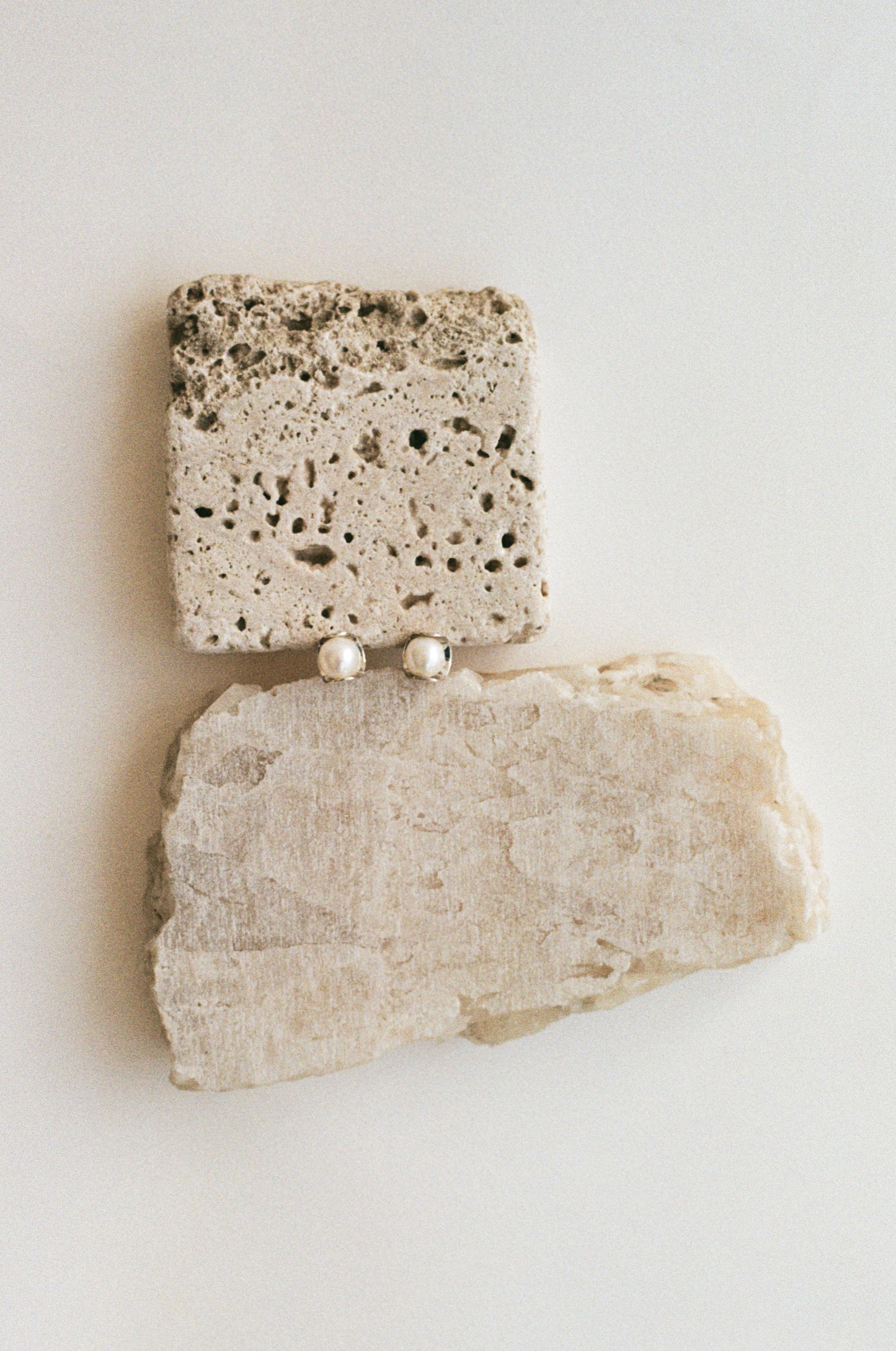 Framed Pearl Studs