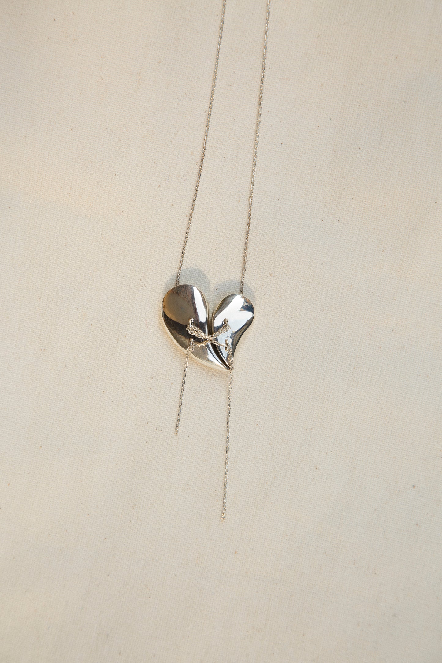 Pierced Heart Pendant, Petite
