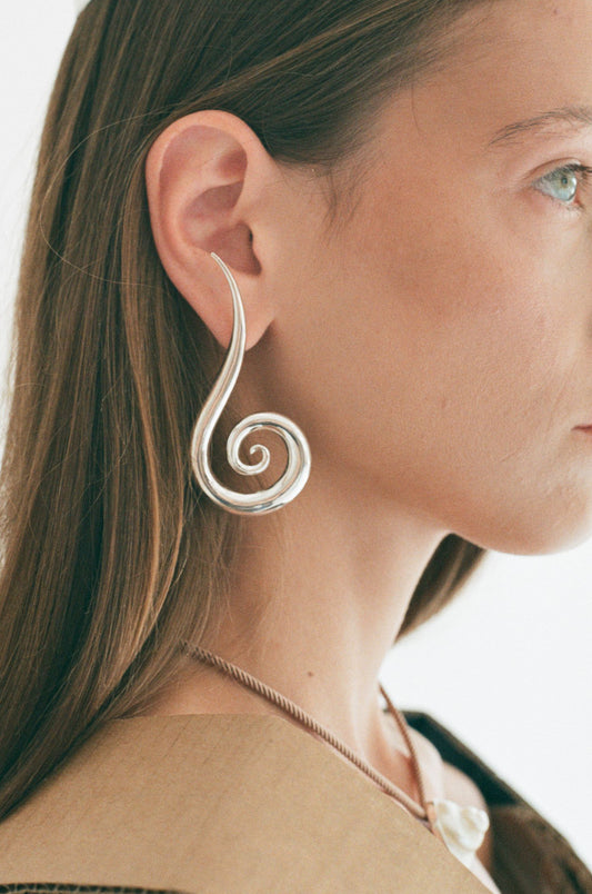 Spiral Drop Earrings