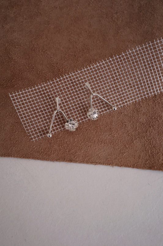 Trillium Diamante Earrings