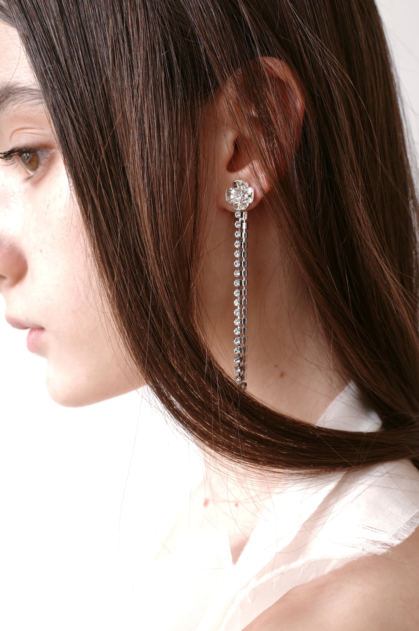 Trillium Drop Earrings, Petite