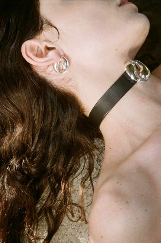 Yin Yang Earrings, Petite
